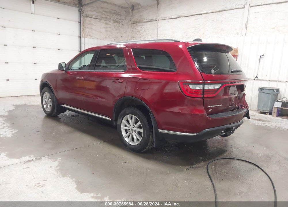 2022 DODGE DURANGO SXT AWD VIN: 1C4RDJAG1NC159970