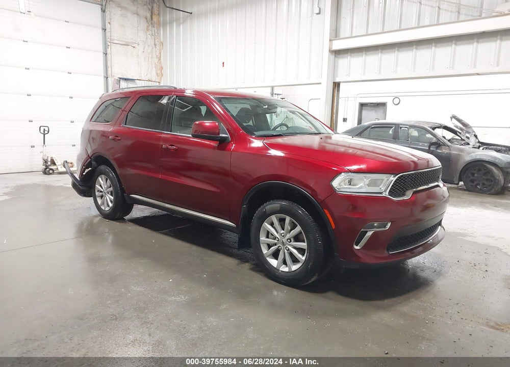 2022 DODGE DURANGO SXT AWD VIN: 1C4RDJAG1NC159970