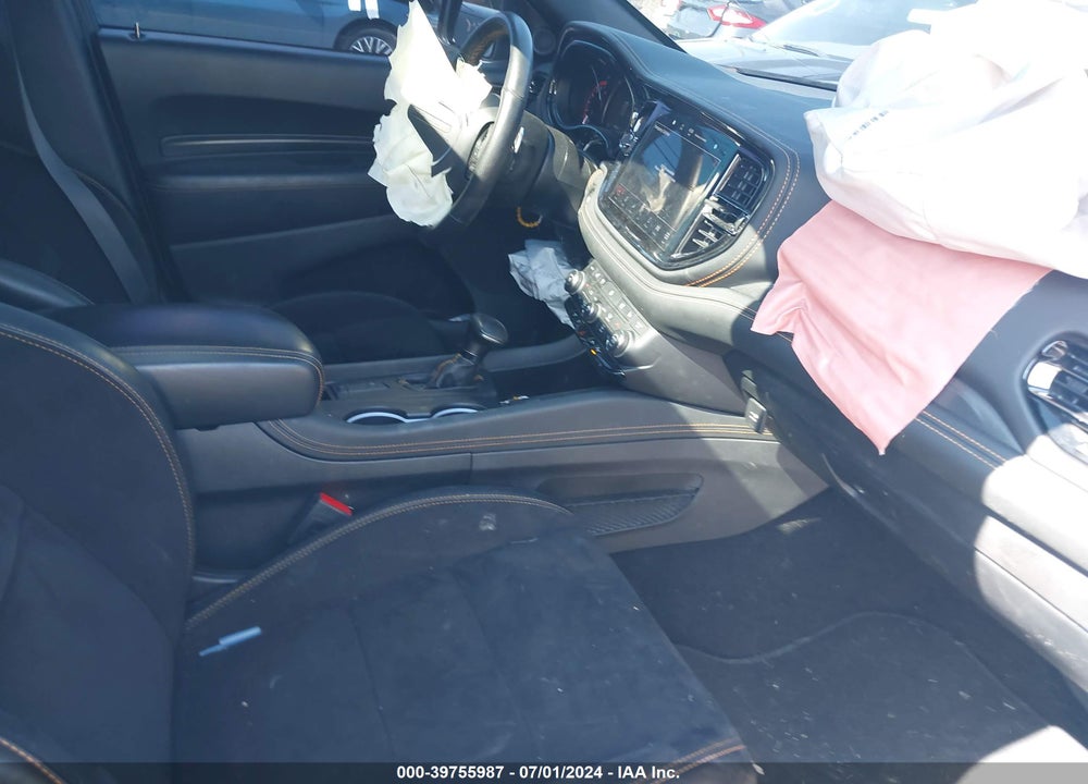 2023 DODGE DURANGO HEMI ORANGE AWD VIN: 1C4SDJCT8PC605966