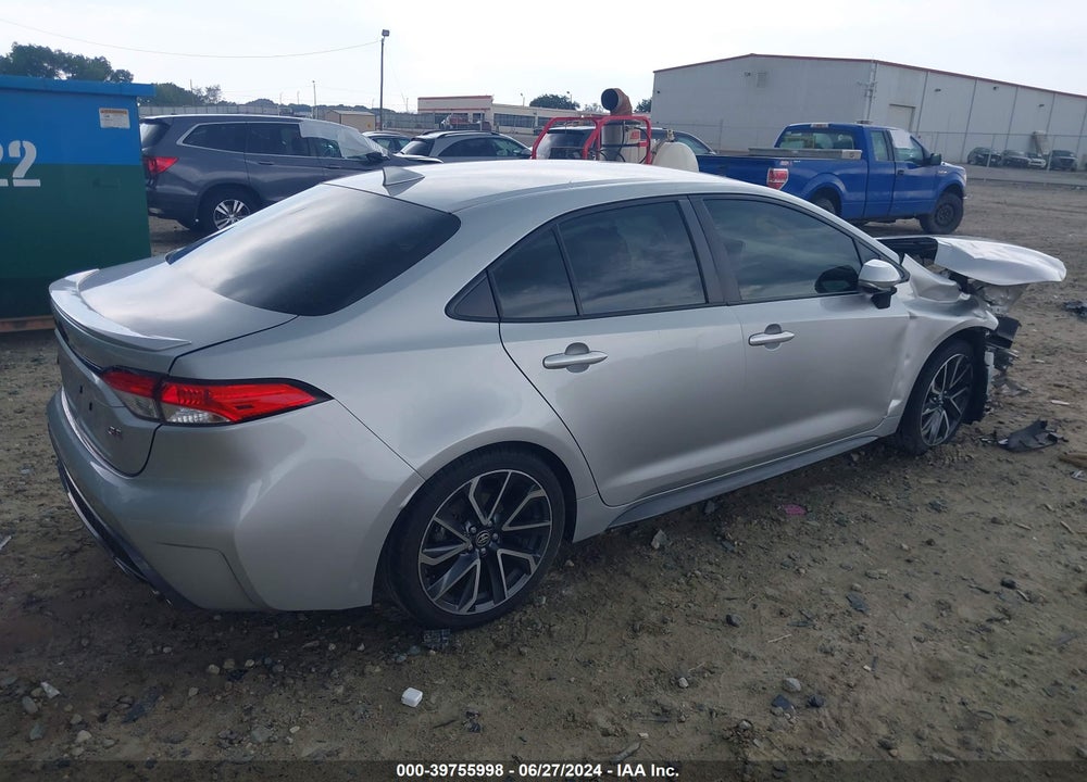 2020 TOYOTA COROLLA SE VIN: JTDS4RCE6LJ001872