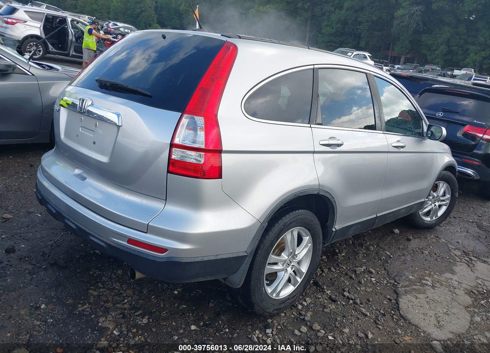 2010 HONDA CR-V EX-L VIN: 5J6RE3H74AL043441