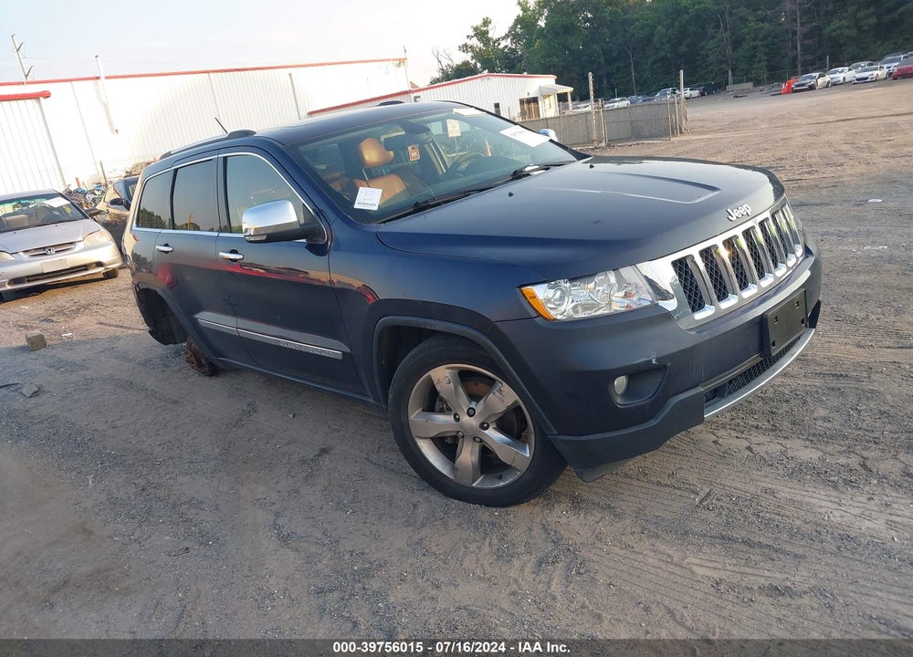 2013 JEEP GRAND CHEROKEE OVERLAND VIN: 1C4RJFCG9DC541522