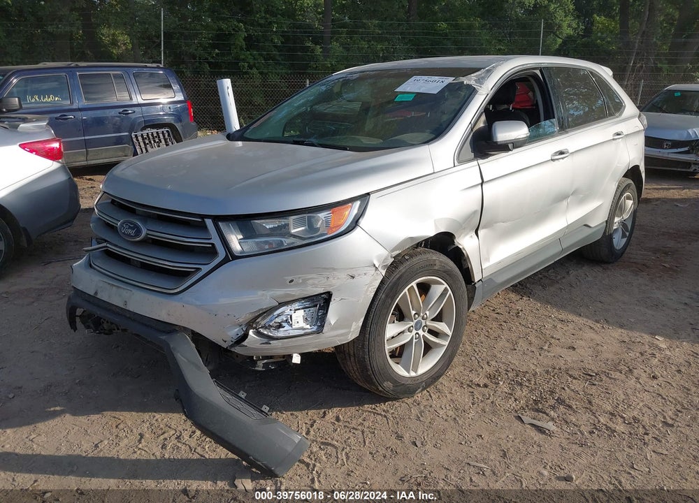 2016 FORD EDGE SEL VIN: 2FMPK4J82GBB24005