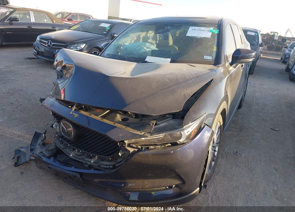 2021 MAZDA CX-5 GRAND TOURING VIN: JM3KFBDM8M1458487