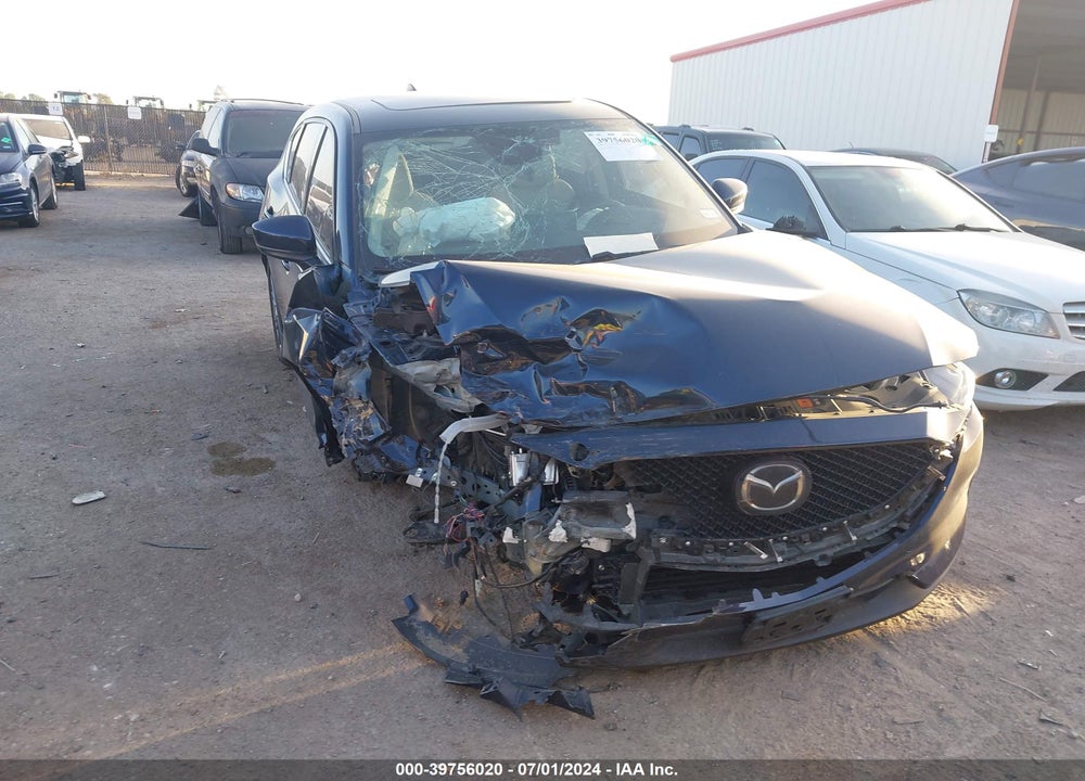 2021 MAZDA CX-5 GRAND TOURING VIN: JM3KFBDM8M1458487