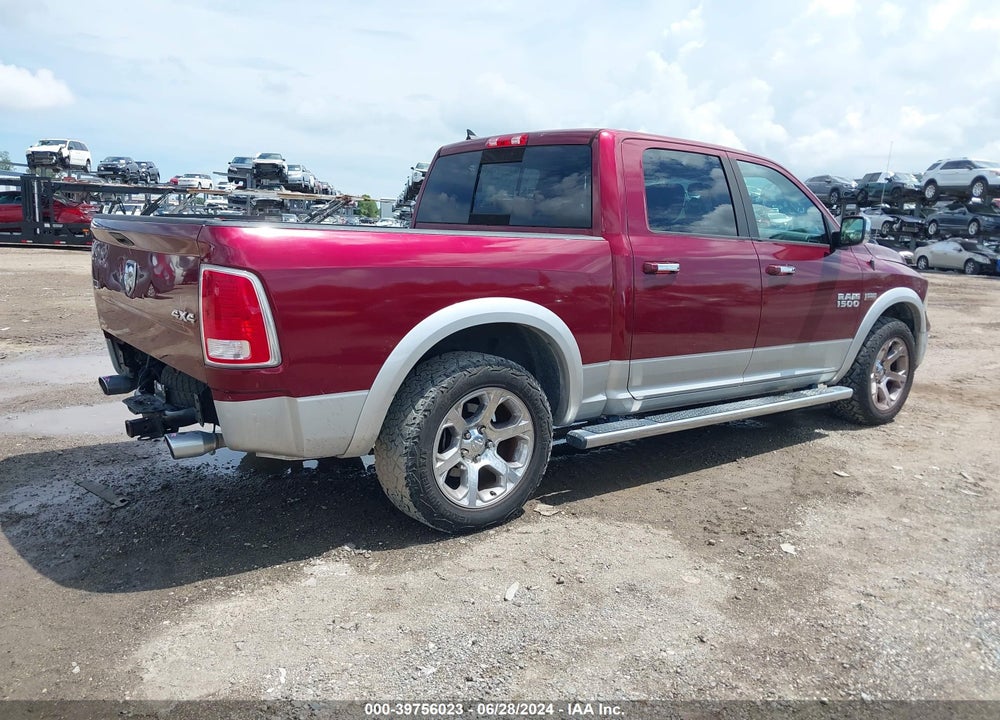 2018 RAM 1500 LAIE  4X4 5'7 BOX VIN: 1C6RR7NT3JS159276