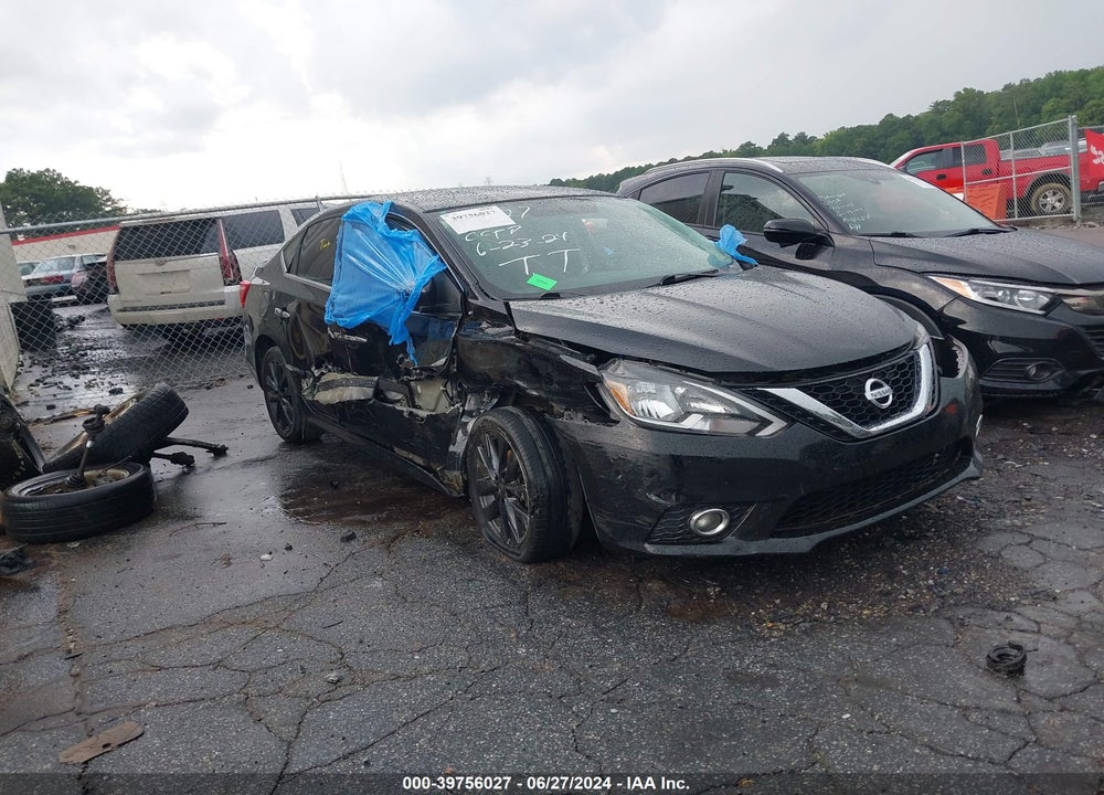 2017 NISSAN SENTRA SR VIN: 3N1AB7AP3HY206727