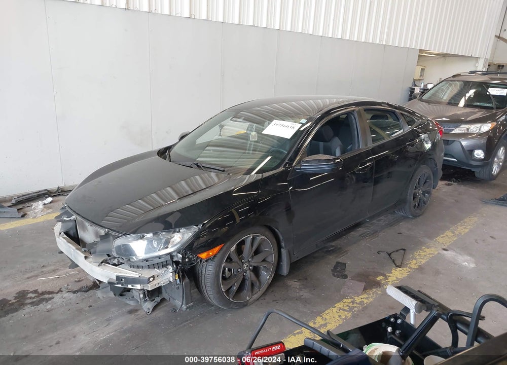 2020 HONDA CIVIC SPORT VIN: 19XFC2F84LE210199
