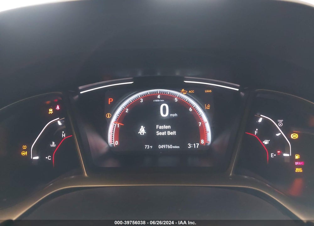2020 HONDA CIVIC SPORT VIN: 19XFC2F84LE210199