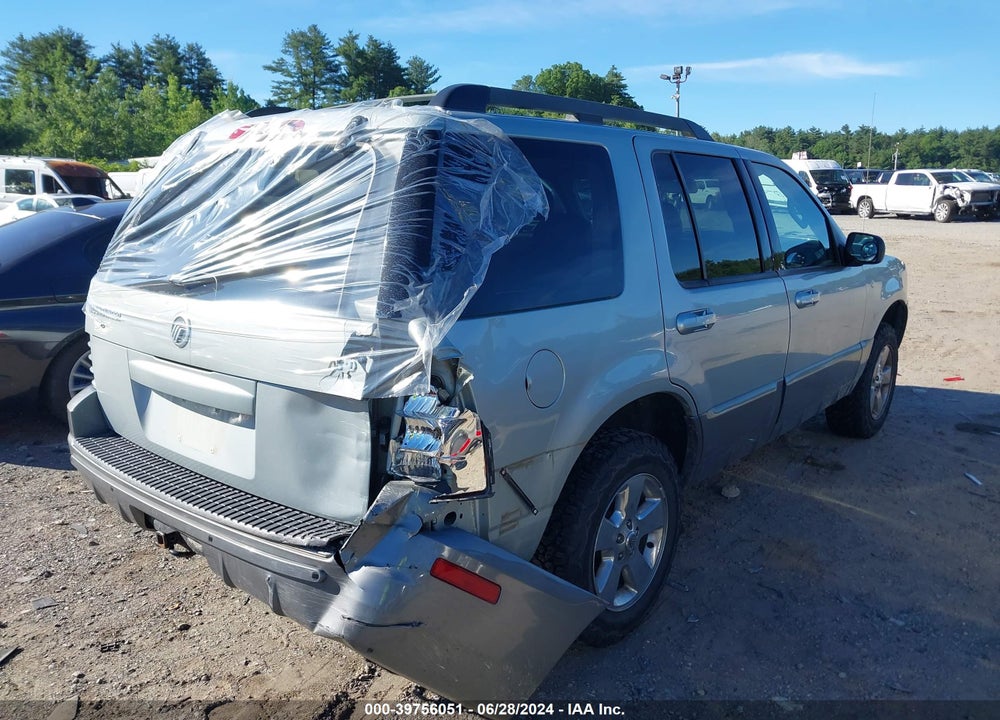 2005 MERCURY MOUNTAINEER VIN: 4M2DU86E15UJ16146
