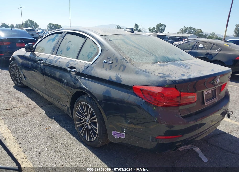 2018 BMW 530E IPERFORMANCE VIN: WBAJA9C51JB253425