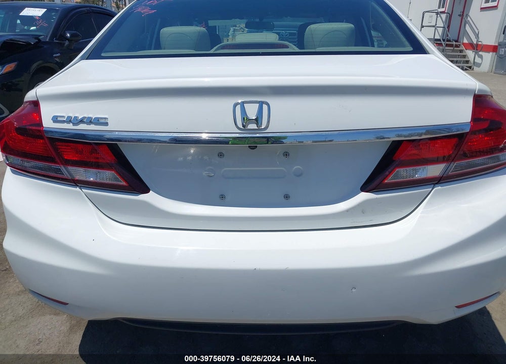 2015 HONDA CIVIC LX VIN: 2HGFB2F55FH566910