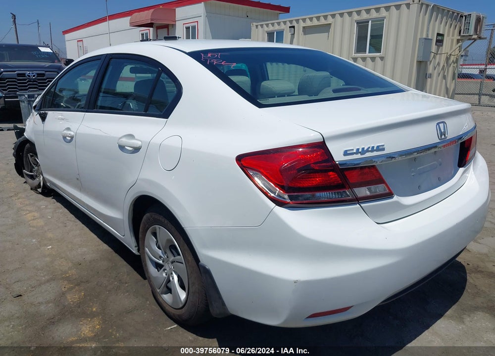 2015 HONDA CIVIC LX VIN: 2HGFB2F55FH566910