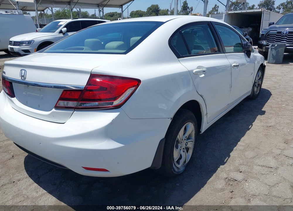 2015 HONDA CIVIC LX VIN: 2HGFB2F55FH566910
