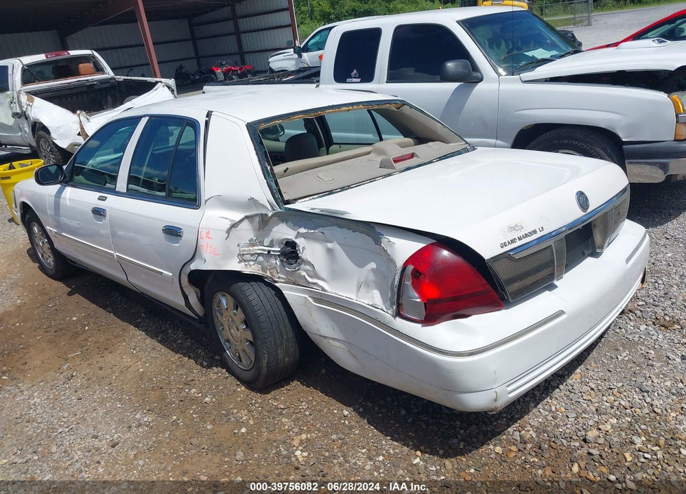2008 MERCURY GRAND MARQUIS LS VIN: 2MEHM75V48X621984