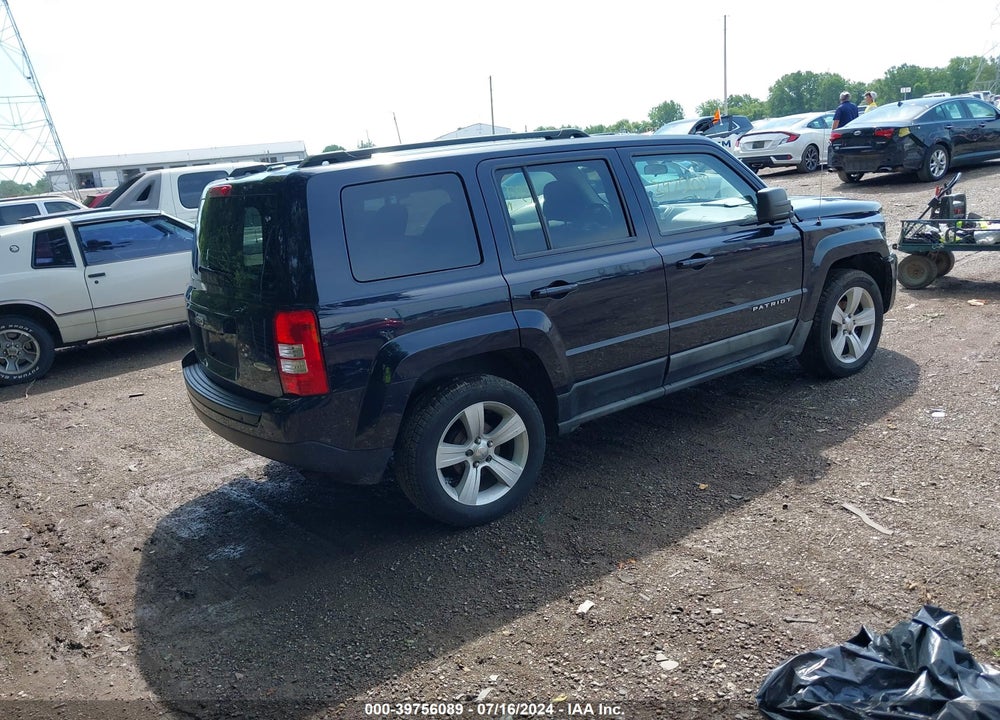 2011 JEEP PATRIOT SPORT VIN: 1J4NT1GA9BD103490