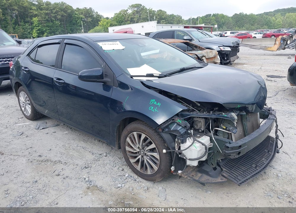 2017 TOYOTA COROLLA XLE VIN: 2T1BURHE8HC801357