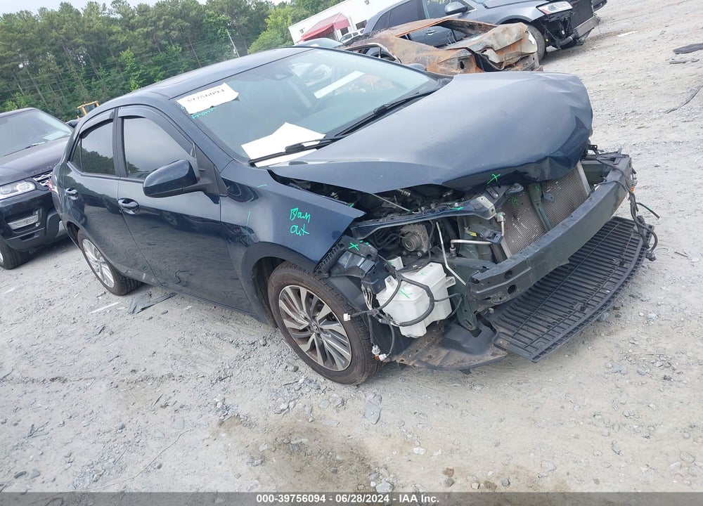 2017 TOYOTA COROLLA XLE VIN: 2T1BURHE8HC801357