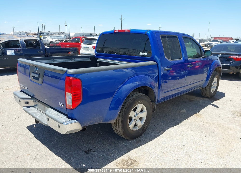2013 NISSAN FRONTIER SV VIN: 1N6AD0ER1DN710160
