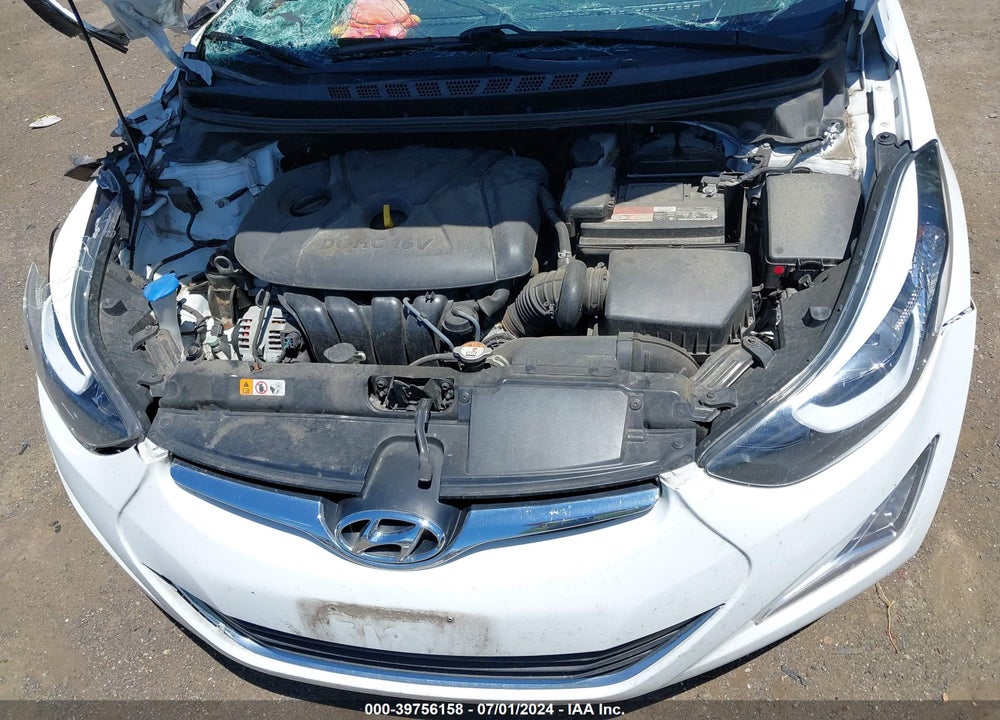 2016 HYUNDAI ELANTRA SE VIN: 5NPDH4AE1GH789977