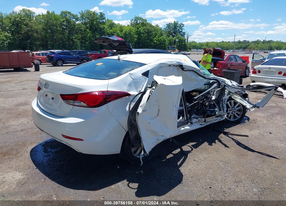 2016 HYUNDAI ELANTRA SE VIN: 5NPDH4AE1GH789977