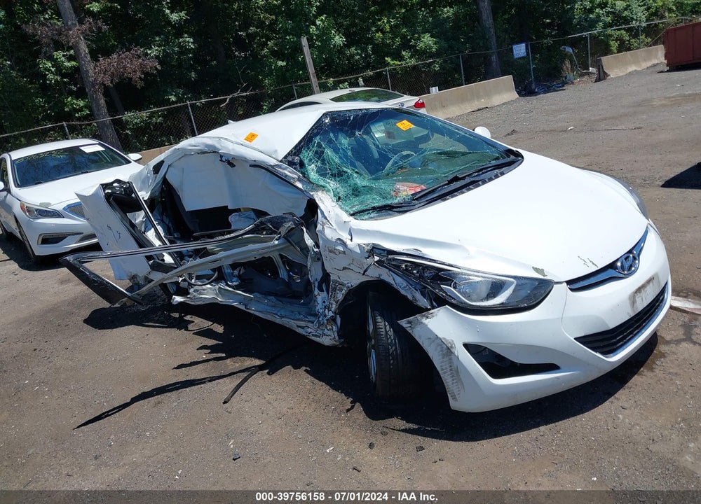 2016 HYUNDAI ELANTRA SE VIN: 5NPDH4AE1GH789977