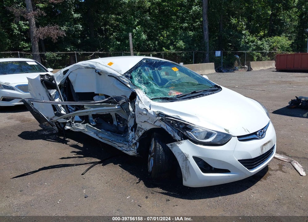 2016 HYUNDAI ELANTRA SE VIN: 5NPDH4AE1GH789977