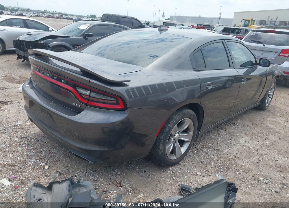 2015 DODGE CHARGER SXT VIN: 2C3CDXHG3FH734085