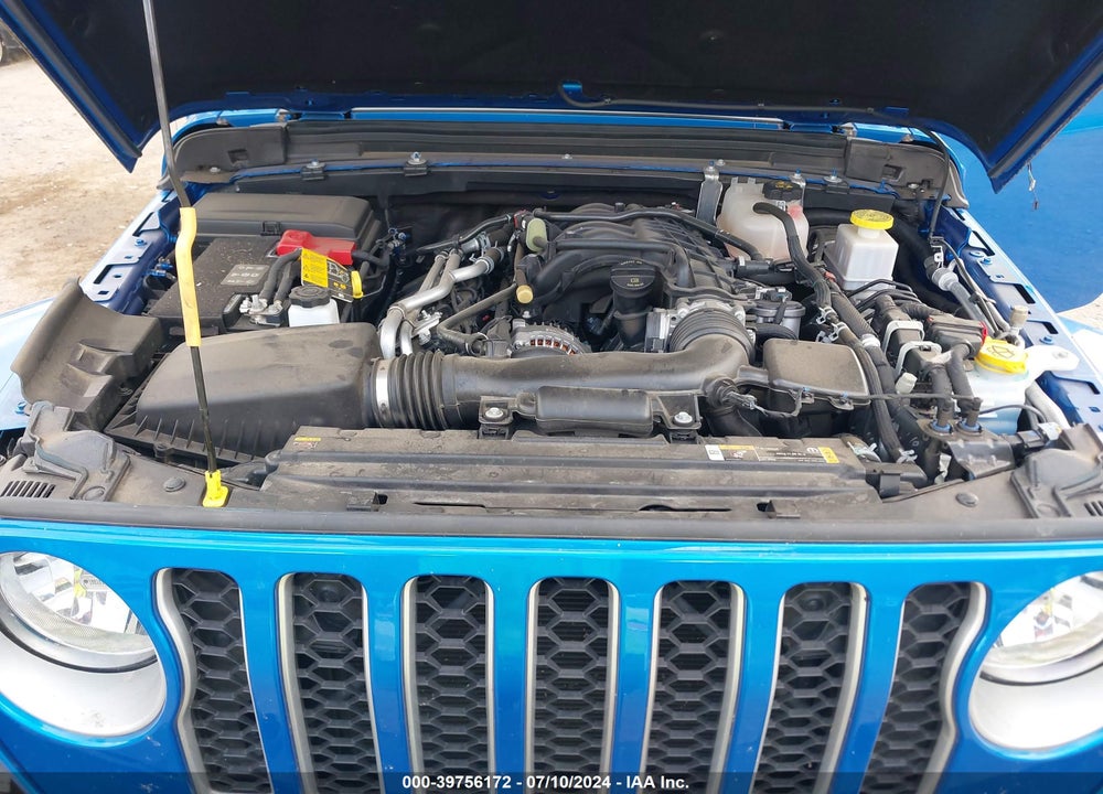 2022 JEEP GLADIATOR OVERLAND 4X4 VIN: 1C6HJTFG4NL128597