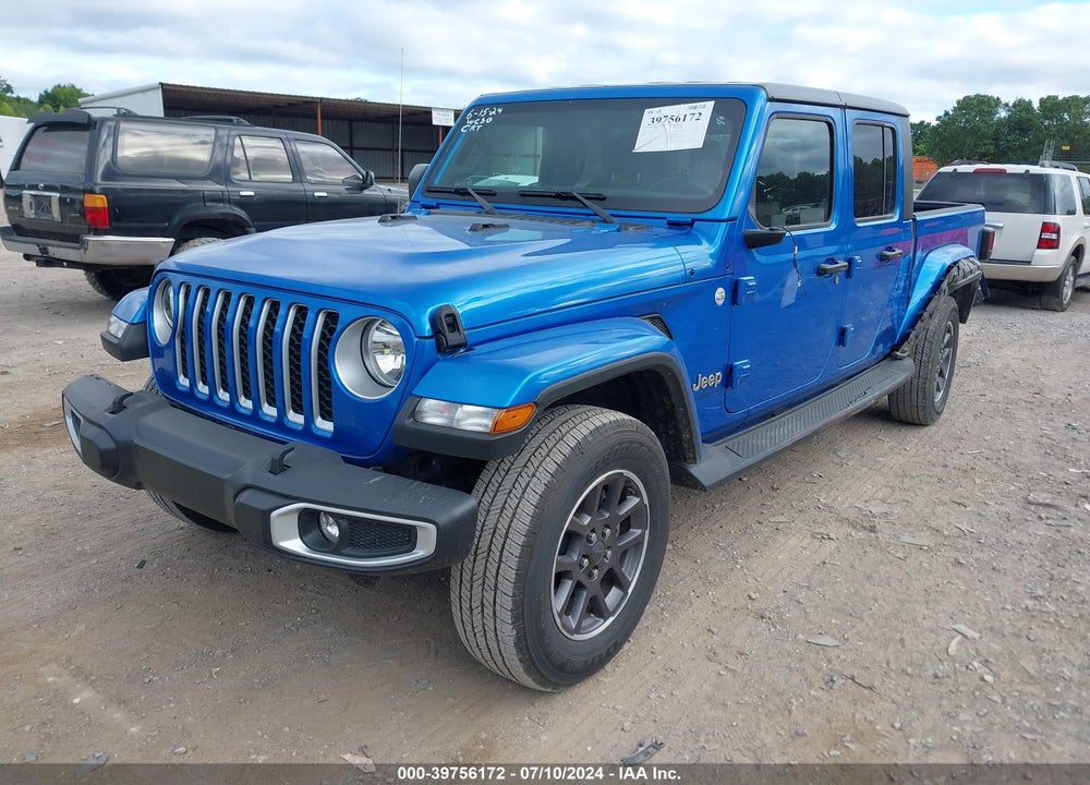 2022 JEEP GLADIATOR OVERLAND 4X4 VIN: 1C6HJTFG4NL128597