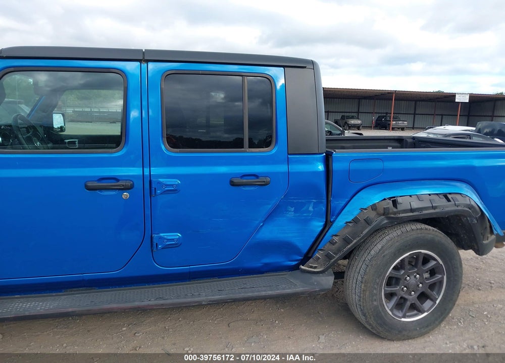 2022 JEEP GLADIATOR OVERLAND 4X4 VIN: 1C6HJTFG4NL128597