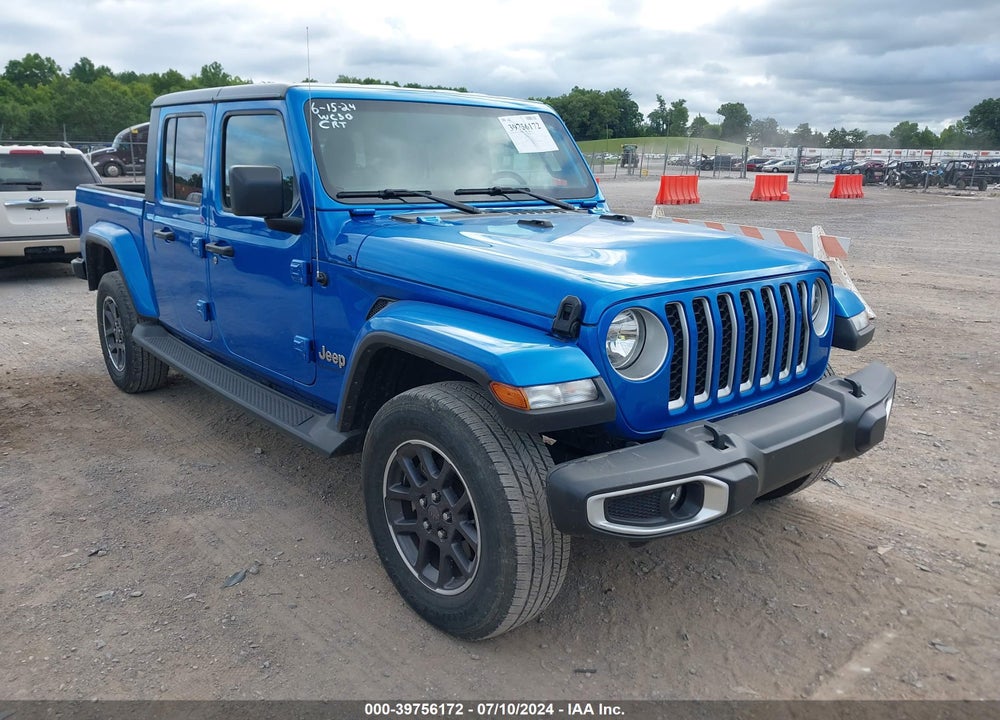 2022 JEEP GLADIATOR OVERLAND 4X4 VIN: 1C6HJTFG4NL128597