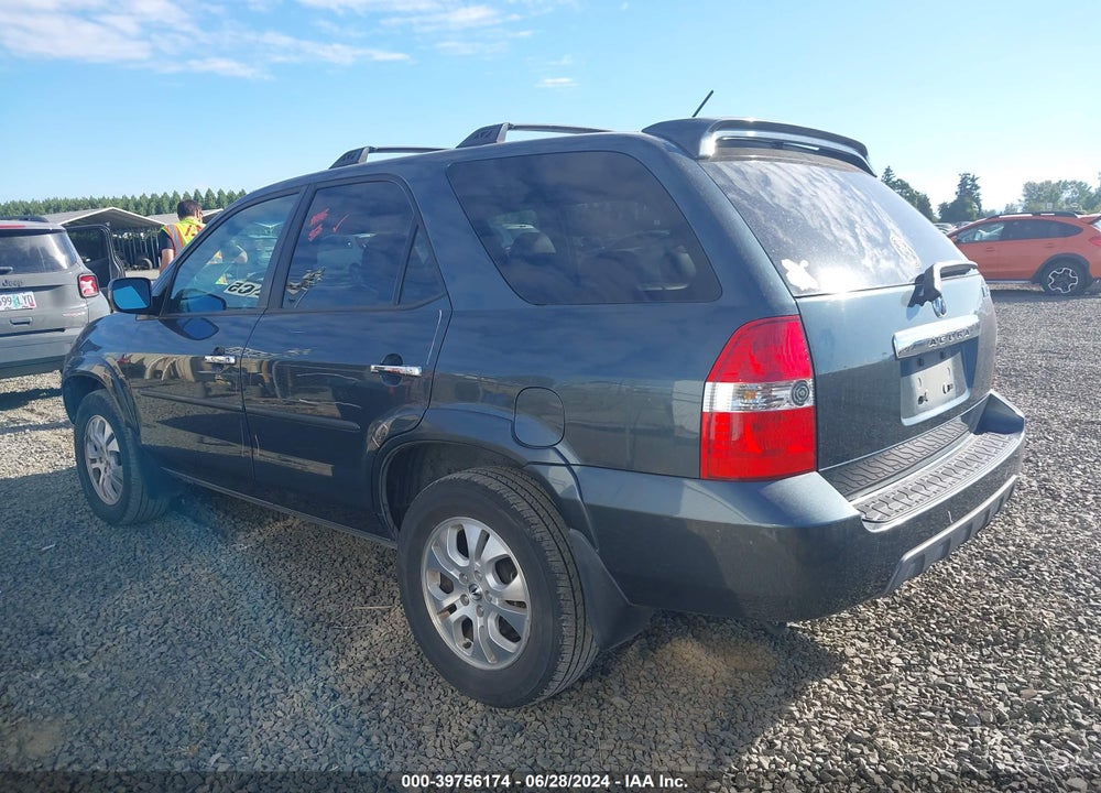 2003 ACURA MDX VIN: 2HNYD18653H549001