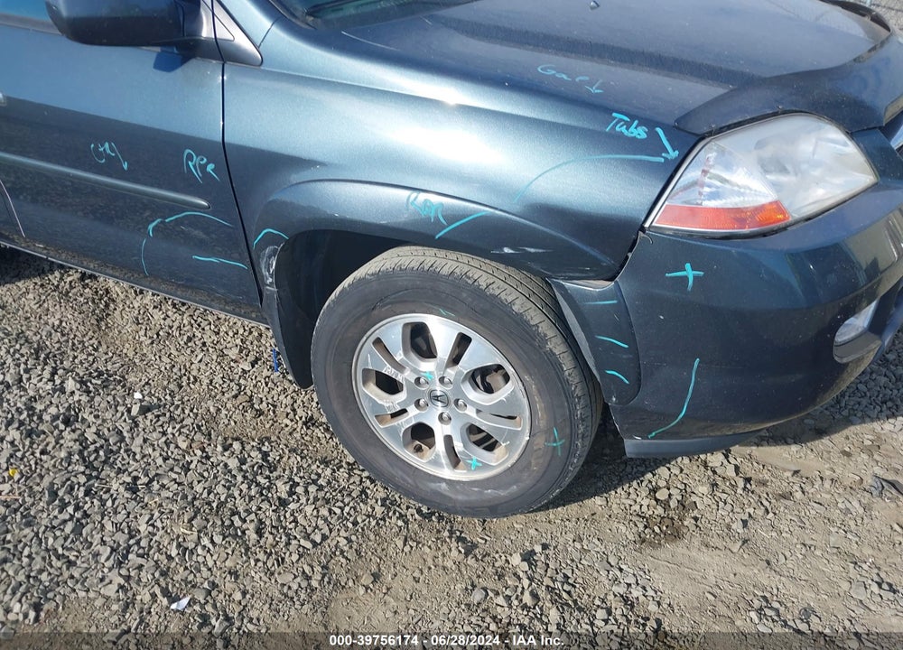 2003 ACURA MDX VIN: 2HNYD18653H549001