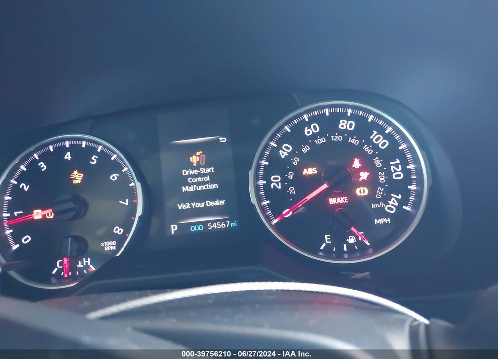 2019 TOYOTA RAV4 LE VIN: 2T3H1RFV7KW052635