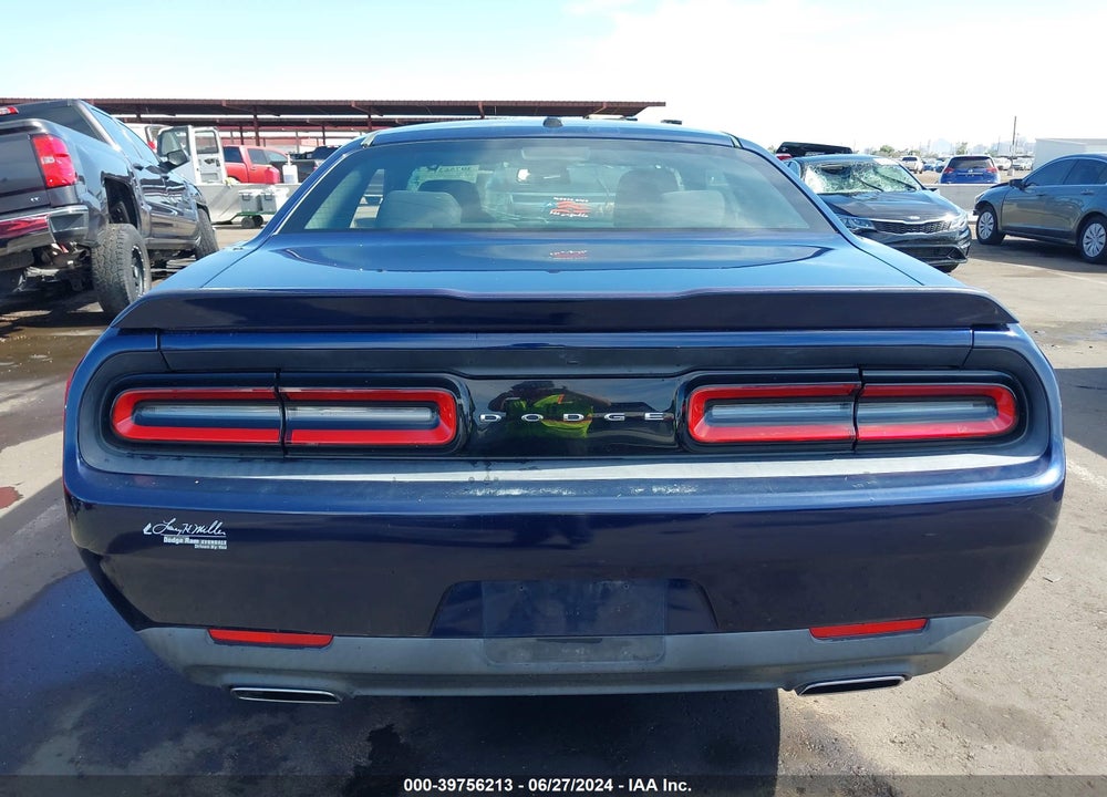 2015 DODGE CHALLENGER SXT VIN: 2C3CDZAG9FH861106