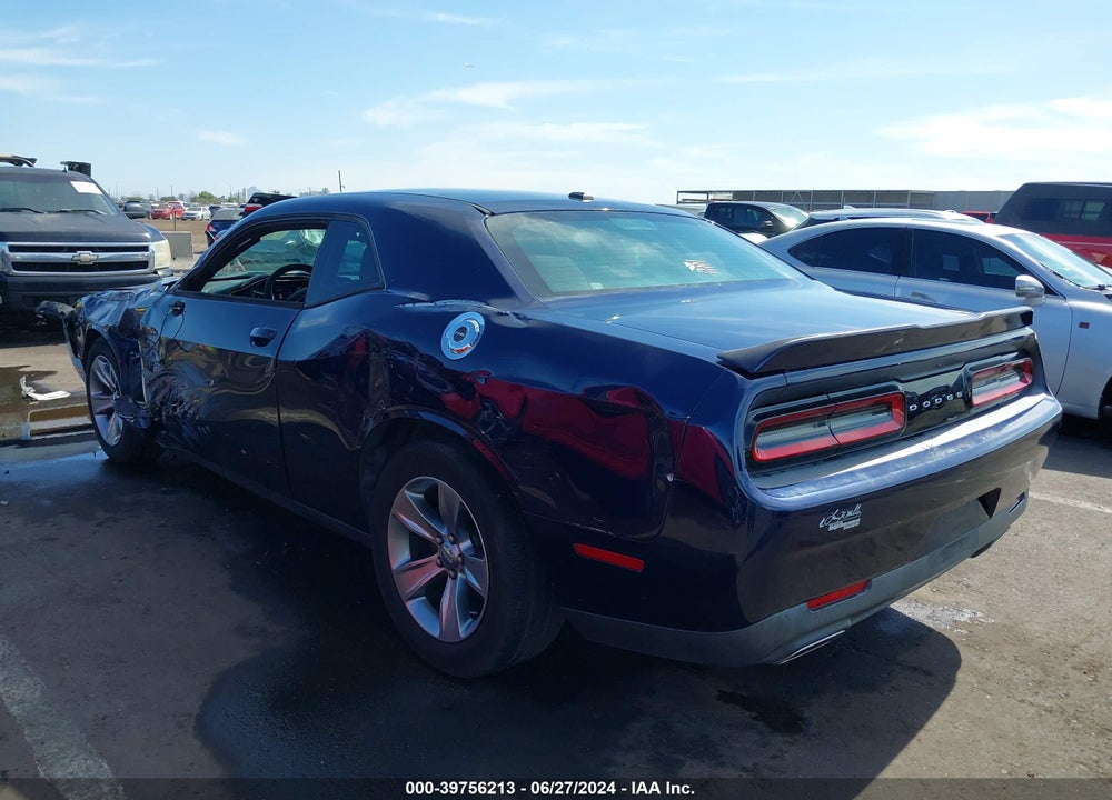 2015 DODGE CHALLENGER SXT VIN: 2C3CDZAG9FH861106