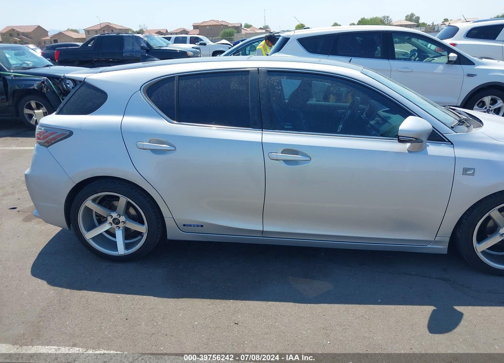 2014 LEXUS CT 200H VIN: JTHKD5BH3E2189735