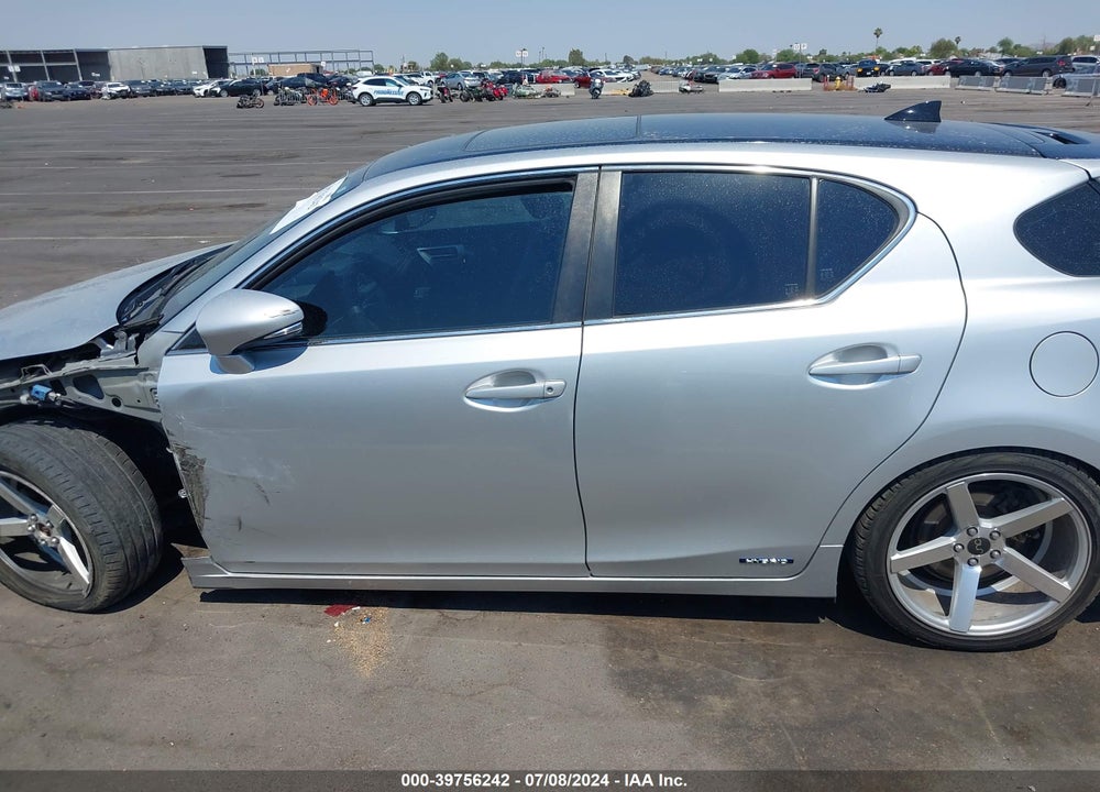 2014 LEXUS CT 200H VIN: JTHKD5BH3E2189735