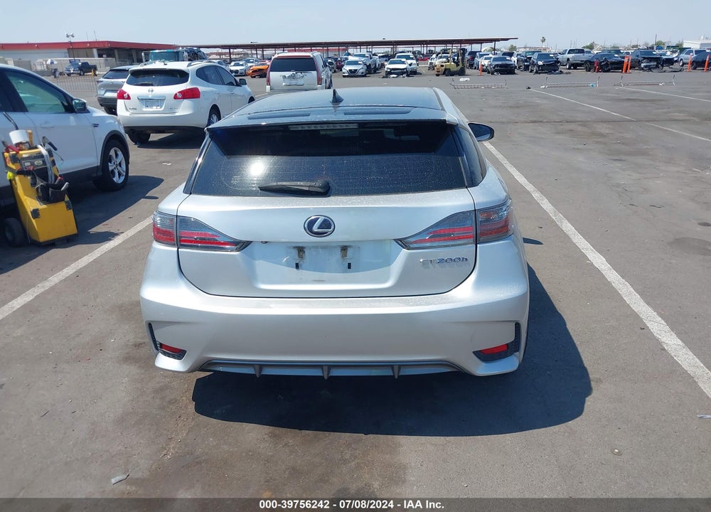 2014 LEXUS CT 200H VIN: JTHKD5BH3E2189735