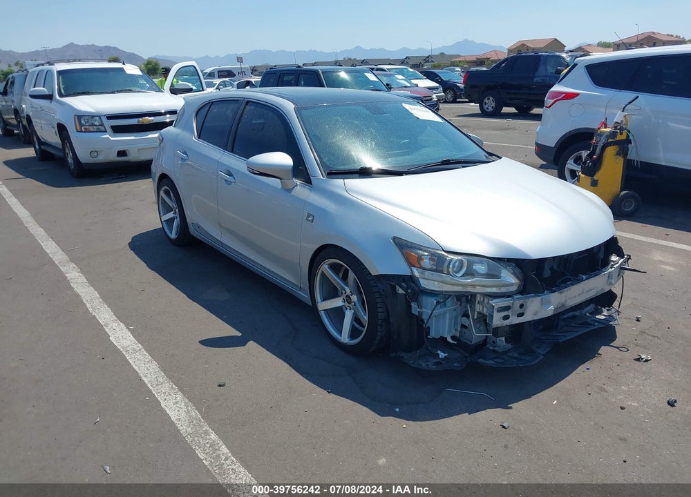 2014 LEXUS CT 200H VIN: JTHKD5BH3E2189735