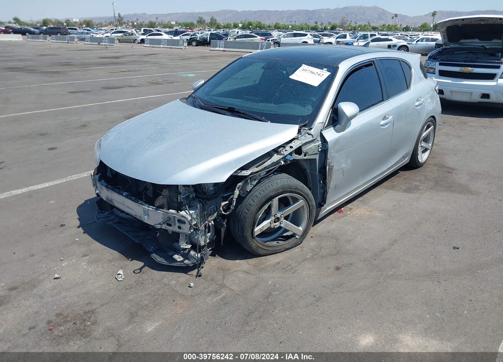 2014 LEXUS CT 200H VIN: JTHKD5BH3E2189735