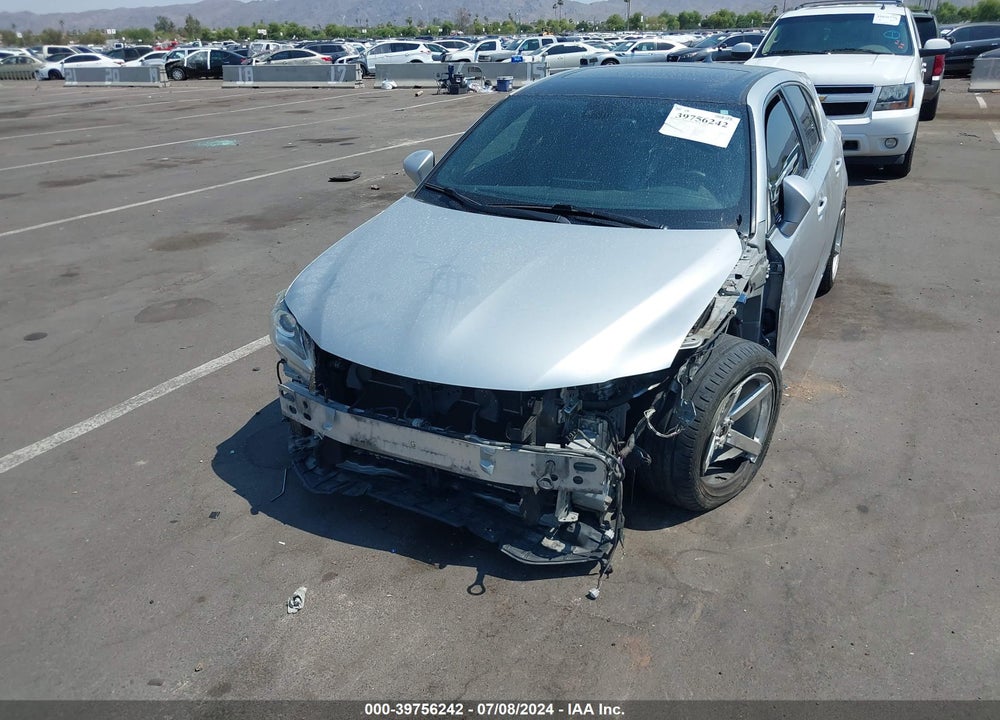 2014 LEXUS CT 200H VIN: JTHKD5BH3E2189735