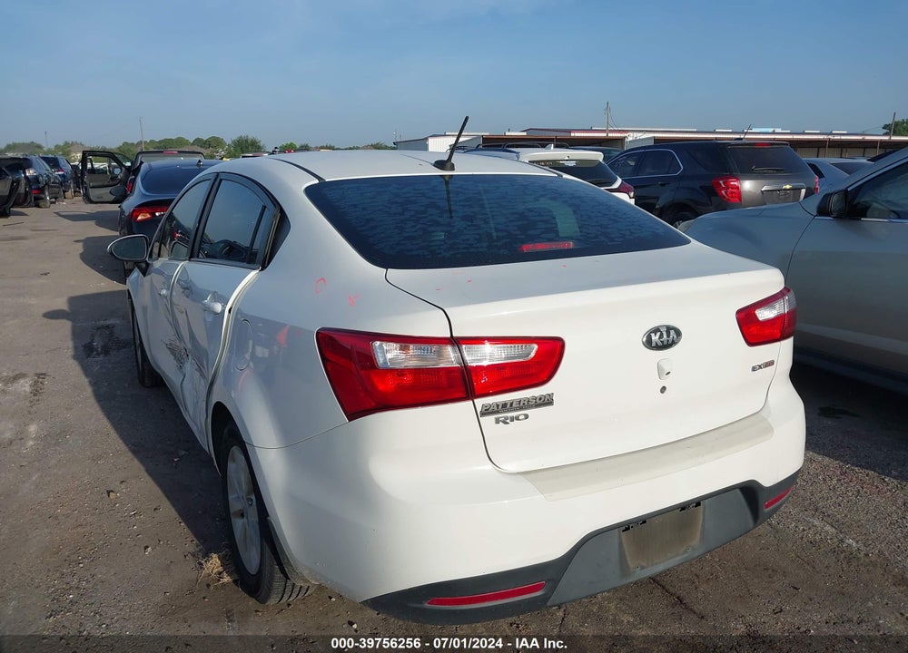 2013 KIA RIO VIN: KNADN4A38D6283220