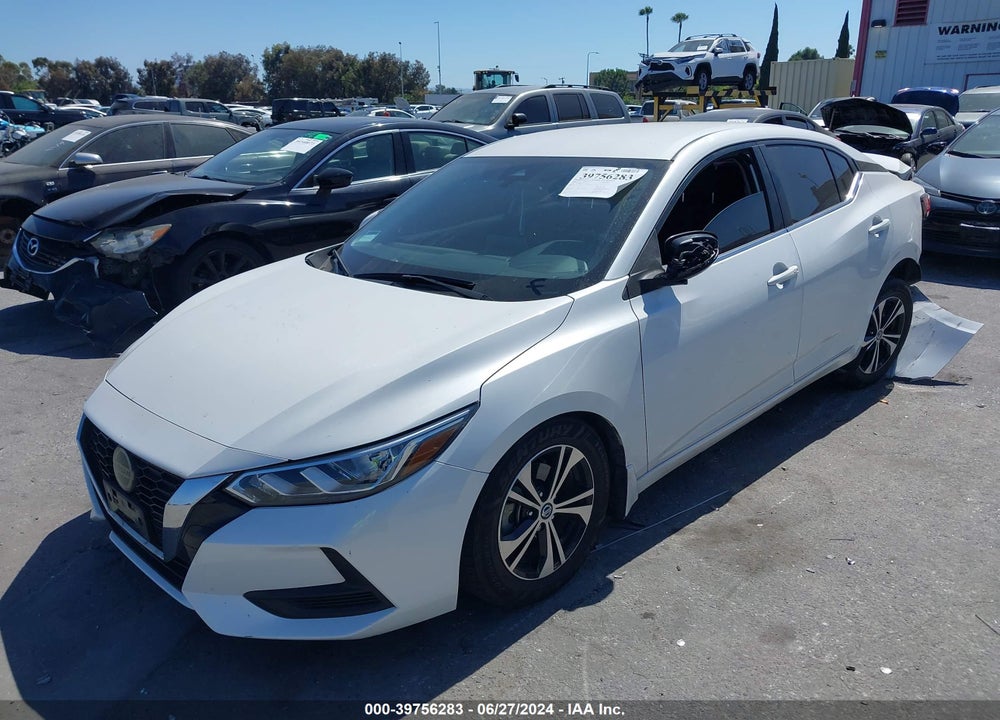 2020 NISSAN SENTRA SV XTRONIC CVT VIN: 3N1AB8CV5LY257771