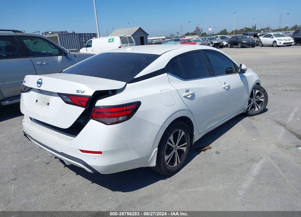 2020 NISSAN SENTRA SV XTRONIC CVT VIN: 3N1AB8CV5LY257771