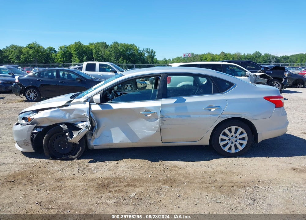 2017 NISSAN SENTRA S VIN: 3N1AB7AP7HY215995