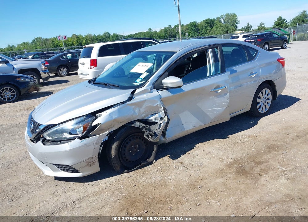 2017 NISSAN SENTRA S VIN: 3N1AB7AP7HY215995