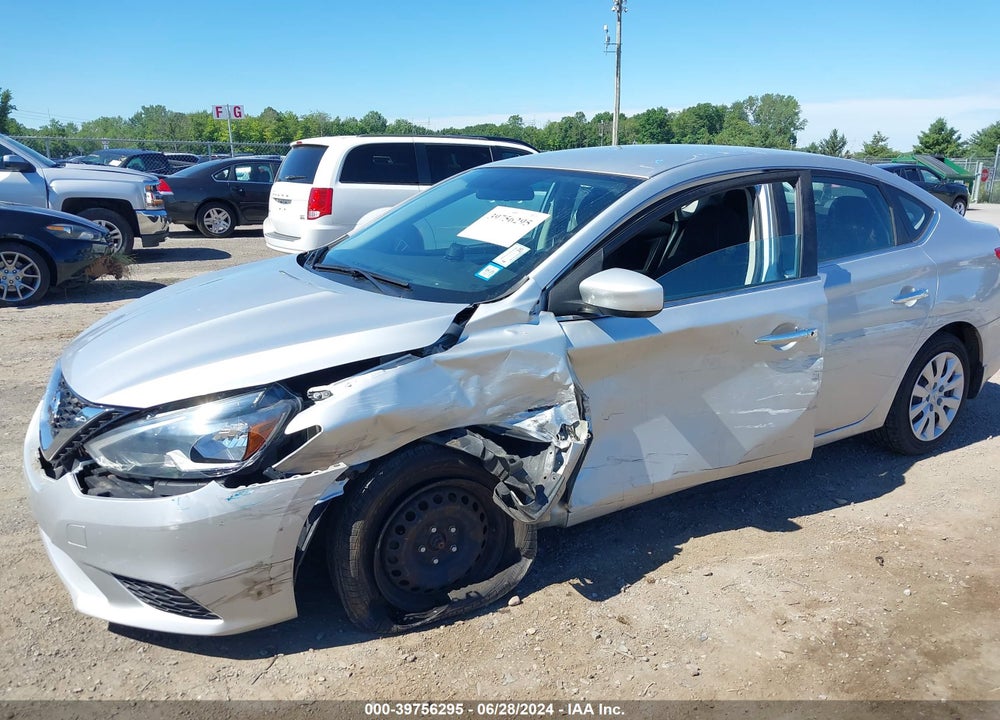 2017 NISSAN SENTRA S VIN: 3N1AB7AP7HY215995