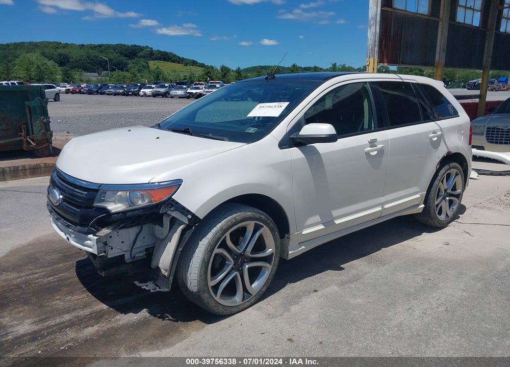 2013 FORD EDGE SPORT VIN: 2FMDK4AK5DBE27290